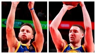 Steph and Klay Combine For 68 Pts in Win vs. Bulls | January 17, 2018