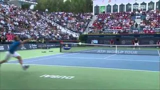 Dubai 2012 Kwart Finale - Roger Federer vs Mikhail Youzhny