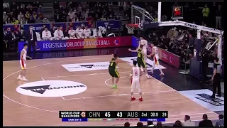 China vs Australia | Highlights - FIBAWC 2023 Qualifiers