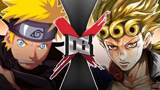 Anime Frequencies Ep2 Giorno Giovanna Versus Naruto Uzumaki