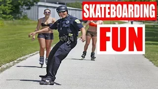 BEST FUN OF SKATEBOARDING. Try Not to Laugh Watching Amazing Tricks 2019 ep.2