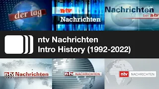 ntv Nachrichten Intro History (1992-2022)