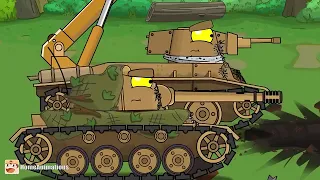 Battle for the northern lands. Cartoons about tanks #youtube #shorts #short