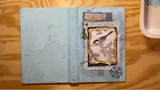 Tutorial: How to make a junk journal cover using an old hardback book