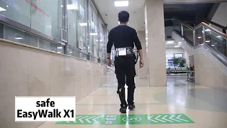 Soft Robotic Lower Exoskeleton for Rehabilitation: Easywalk 1