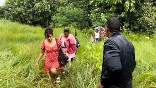 Walking escape from Caro Lalo Mauritius cyclone Belal flood