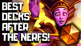 Best Hearthstone Decks After The Whizbang Nerfs!