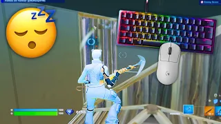 🍀Razer Huntsman Mini Sounds😴| Smooth Fortnite Piece Control Gameplay