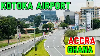 KOTOKA INTERNATIONAL AIRPORT, Walk Tour 2023 [Virtual Walk around the premises] ACCRA - GHANA