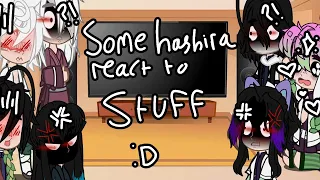 Some Hashira React To Stuff || Ships || Read Desc! || Voice Reveal?