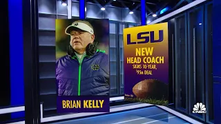 College football coaching carousel continues as Brian Kelly leaves Notre Dame for LSU