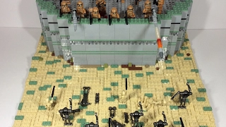 Lego Star Wars Clone Base Attack MOC (with speedbuild)