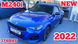 NEW 2022 BMW M240i 374 BHP VISUAL REVIEW