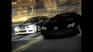 Need for Speed Most Wanted- 2nd Race with Bull (BMW vs Mercedes SLR)