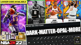 HURRY AND USE THIS NEW FREE DARK MATTER LOCKER CODE! FREE DARK MATTER & OPAL! NBA 2K22 LOCKER CODES