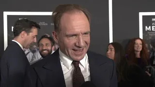 Ralph Fiennes Interview at 'The Menu' World Premiere Red Carpet