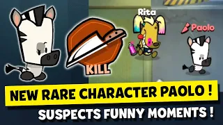 NEW RARE CHARACTER PAOLO THE KILLER UNLOCKED ! SUSPECTS MYSTERY MANSION FUNNY MOMENTS #38