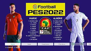 ALGÉRIE - MAROC | PES 2022 PS5 MOD Legend Difficulty HDR Next Gen