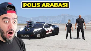 AHMETE MILYONLUK POLIS ARABASI HEDIYE ETTILER POLIS OLDU - GTA 5 MODS
