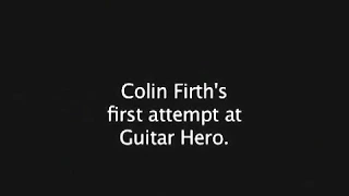 Like Father Like Son/Funny Colin Firth Joking and Playing the Guitar
