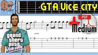 GTA Vice City Theme Guitar Tab