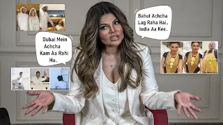 UNCUT - Dubai Return Rakhi Sawant FIRST Explosive Interview After Coming Back to India