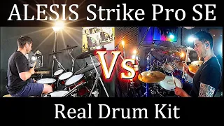 Alesis Strike Pro SE Vs Acoustic Drum Kit