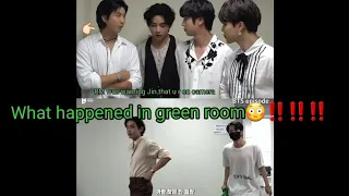 What happened in green room at BTS Proof music show#taejin #bts#kpop #btsarmy#btsedits #viral#video