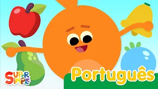Vermelho Amarelo Verde Azul | Canções Infantis | Super Simple Português