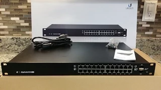 Ubiquiti Networks EdgeSwitch ES-24-250W unboxing by Intellibeam.com