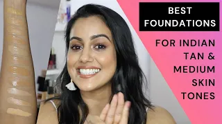 BEST FOUNDATIONS FOR INDIAN/TAN/MEDIUM SKIN TONES | Sim K