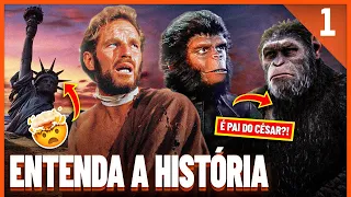 Saga Planeta dos Macacos | Entenda a História dos NOVE Filmes | PT. 1