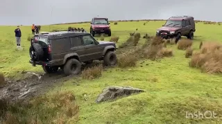 Landrover discovery Td5 off-road deep mud