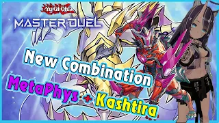 [Yu-Gi-Oh! Master Duel]   MORE ANTI META BY POWER UP METAPHYS WITH KASHTIRA in MASTER RANK.