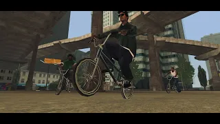 GTASan Andreas (iPhone 12 pro max) Big Smoke mission: escaping the ballers