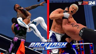 WWE 2K24: Backlash 2024 Full Show Prediction Highlights! (Part 1)