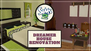 Renovating The Dreamer House | Pleasantview Renovation Series | Sims 2 Speed Build