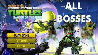 TMNT: Danger of The Ooze PS3 All Bosses (Todos os chefes)