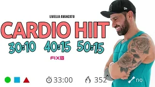 Cardio HIIT! Esercizi Cardio Brucia Grassi Ad Alta Intensità