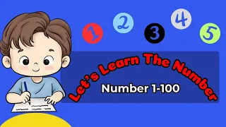 1 to 100 number names ||Count to 1-100 ||Kb creation