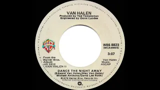 1979 HITS ARCHIVE: Dance The Night Away - Van Halen (stereo 45)