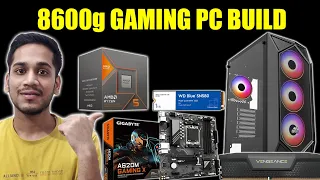 RYZEN 8600g GAMING PC BUILD UNDER 50000 | BEST APU PC BUILD WITH RYZEN 8600g FOR GAMING & EDITING