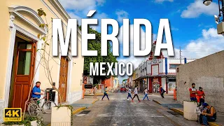 Merida Downtown Drive [4K] | Yucatán | Mexico