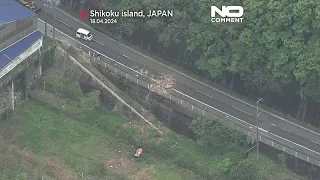 NO COMMENT: Terremoto de magnitud 6,6 sacude la costa occidental de la isla japonesa de Shikoku