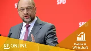 Martin Schulz: SPD steht für große Koalition nicht zur Verfügung