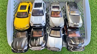 BOX FULL OF Diecast Cars - Lamborghini, Toyota, Lexus, Rolls Royce, Mercedes, Rocket Brabus, Maybach