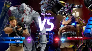 Marvel vs capcom infinite arcade mode Nemesis and Chris Redfield