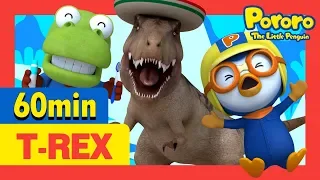 T-Rex Songs Compilation and more l Dinosaur Song for Kids l Pororo Nursery Rhymes