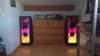 [Special 100 suscribers] 2 JBL Partybox 1000 in stereo test.