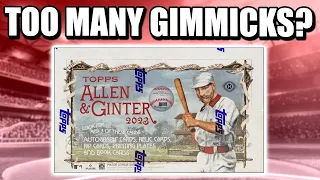HAS THIS SET LOST IT'S WAY? | 2023 Topps Allen & Ginter Hobby Box Review